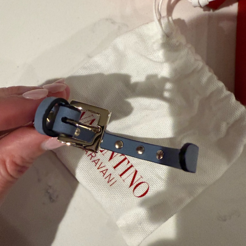 Valentino Garavani Rockstud Bracelet Niagara blue - Picture 2 of 7